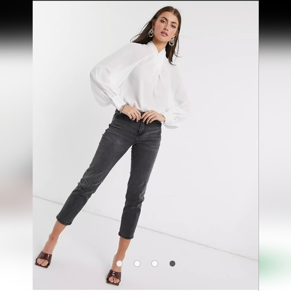 Asos design sleeve top with twist neck detail  new - Picture 12 of 12